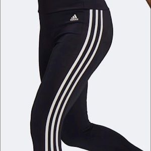 High Rise 3 striped Adidas Sport Tights